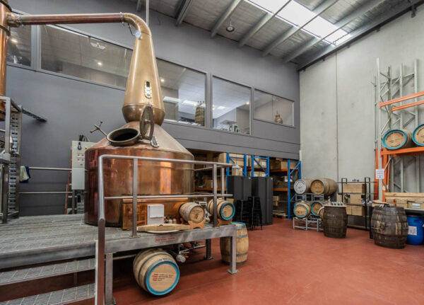 Cheif's Son Distillery's 4,000 Litre Pot Still - used for making their Single Malt Whisky.