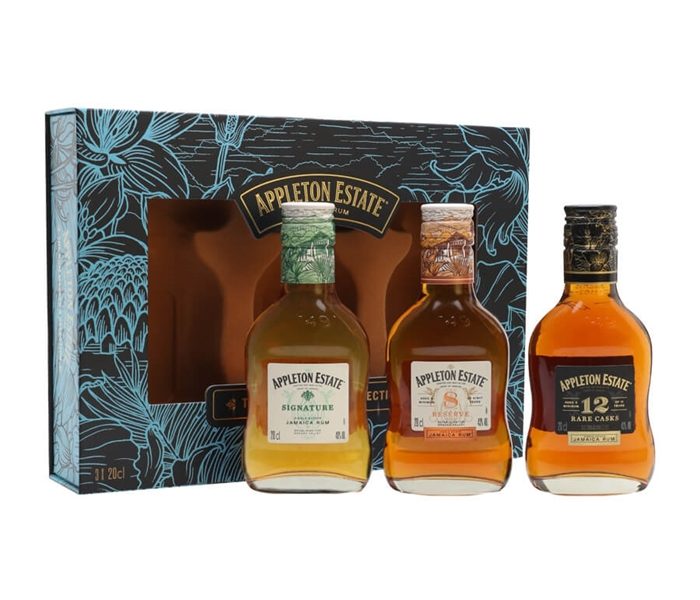 appleton-gift-set gift set of 3 appleton estate rums: signature, 8yo and 12 yo